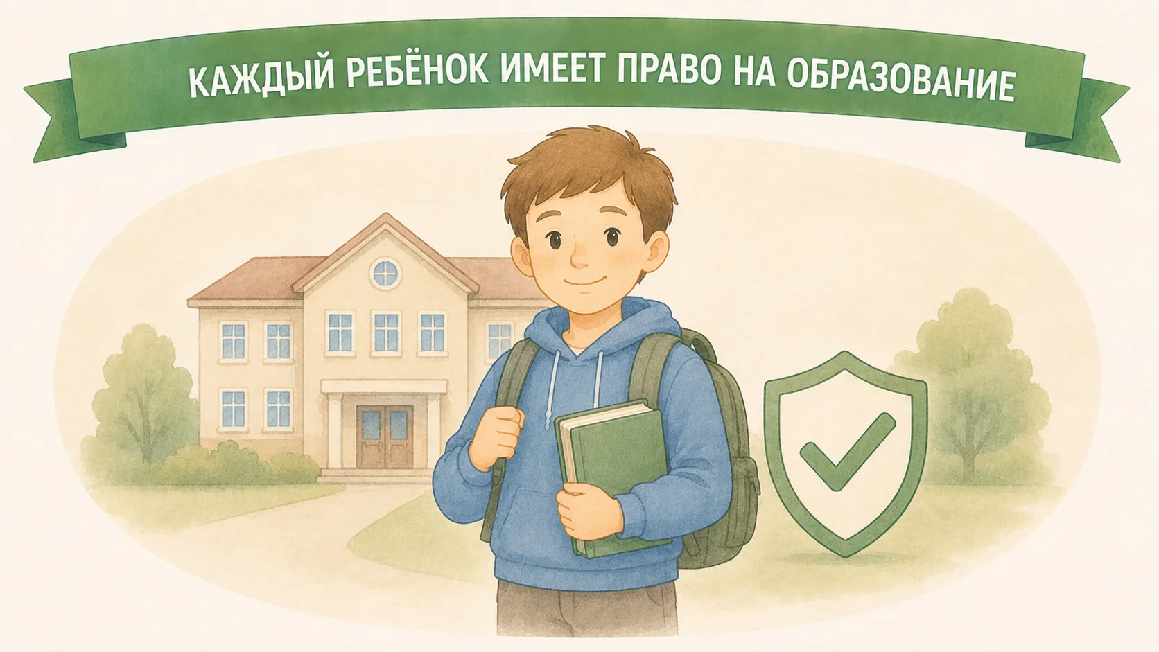 🎓 Каждый ребёнок имеет право на образование