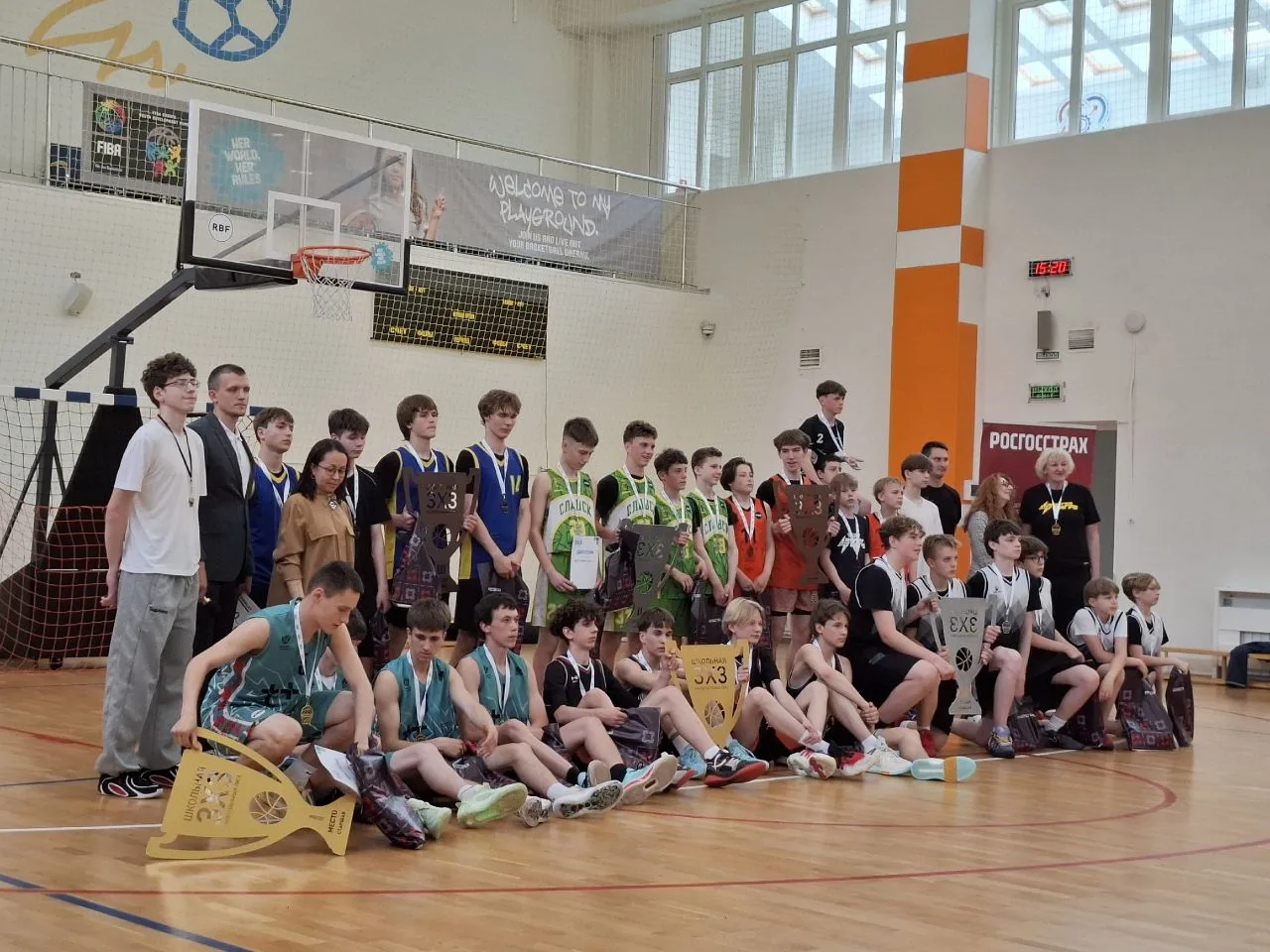 🏀21 мая 2026 года, в  спортивном зале школы N58 состоялись долгожданные финальные игры...