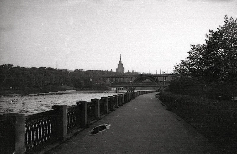 Ленинские горы 70-е.