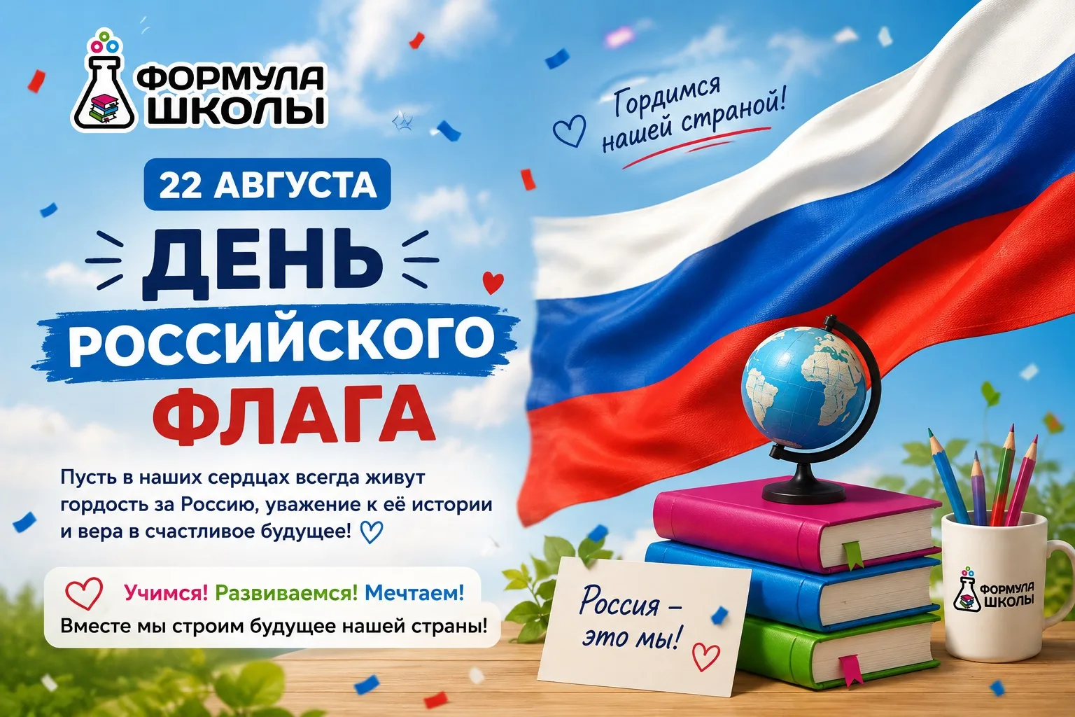 🇷🇺 С Днём Государственного флага России!