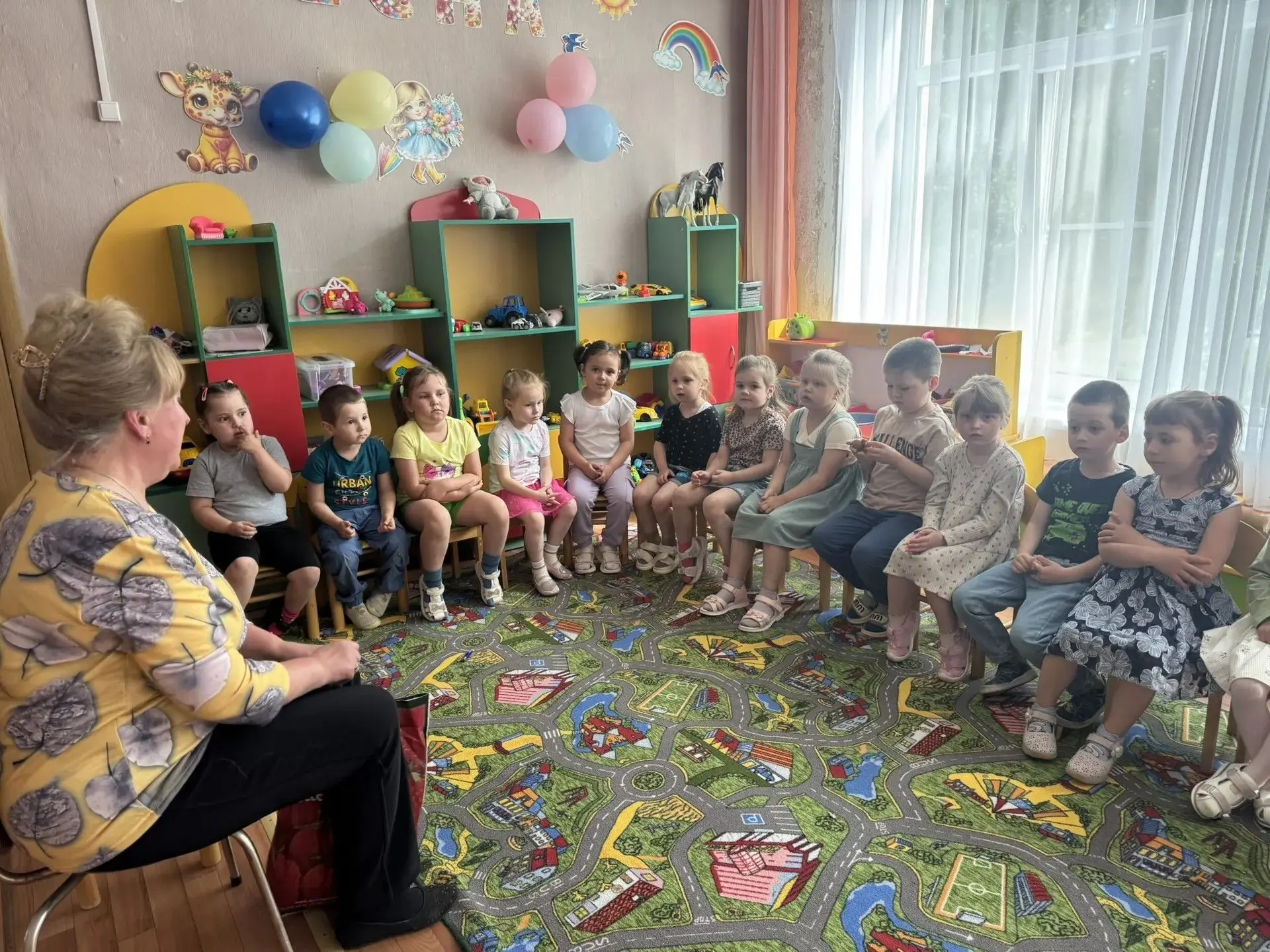 🌞 Добрая сказка в гостях у ребят