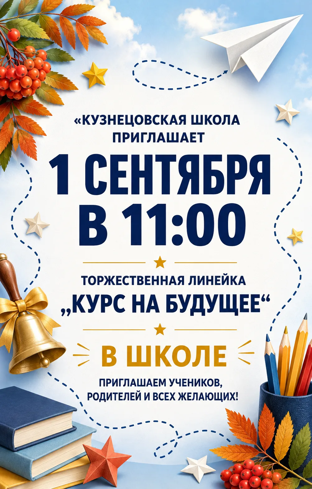📚 Дорогие ученики, родители и жители села!