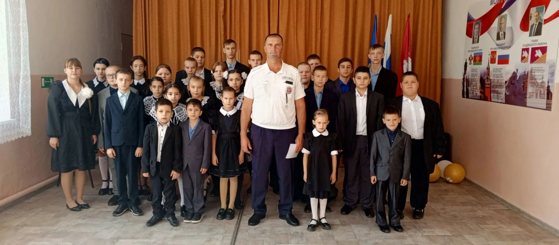 ❗️Инспектор ДПС ГИБДД ОМВД по Кущёвскому району Мельницкий Владимир Владимирович провёл...