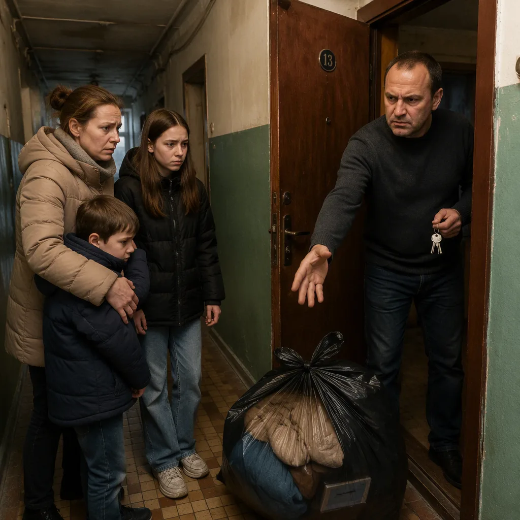 Хозяин квартиры прямо на пороге швырнул под ноги женщине пакет с ее собственными вещами...
