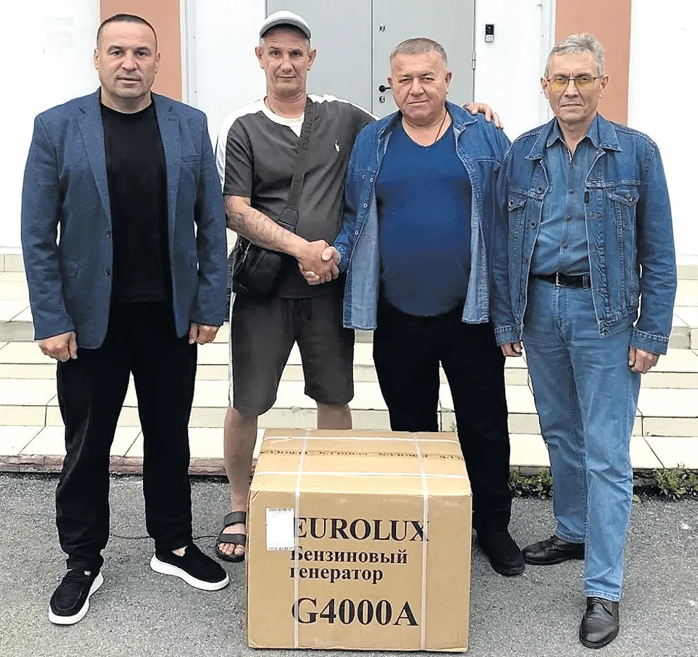 Очередная гуманитарная помощь землякам