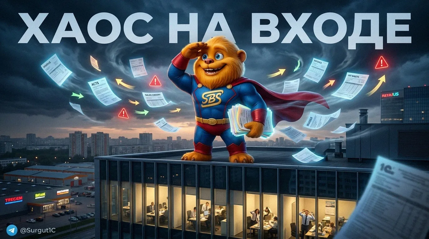 ⚡ Идеальный порядок в документах начинается не с бухгалтера, а с 1С
