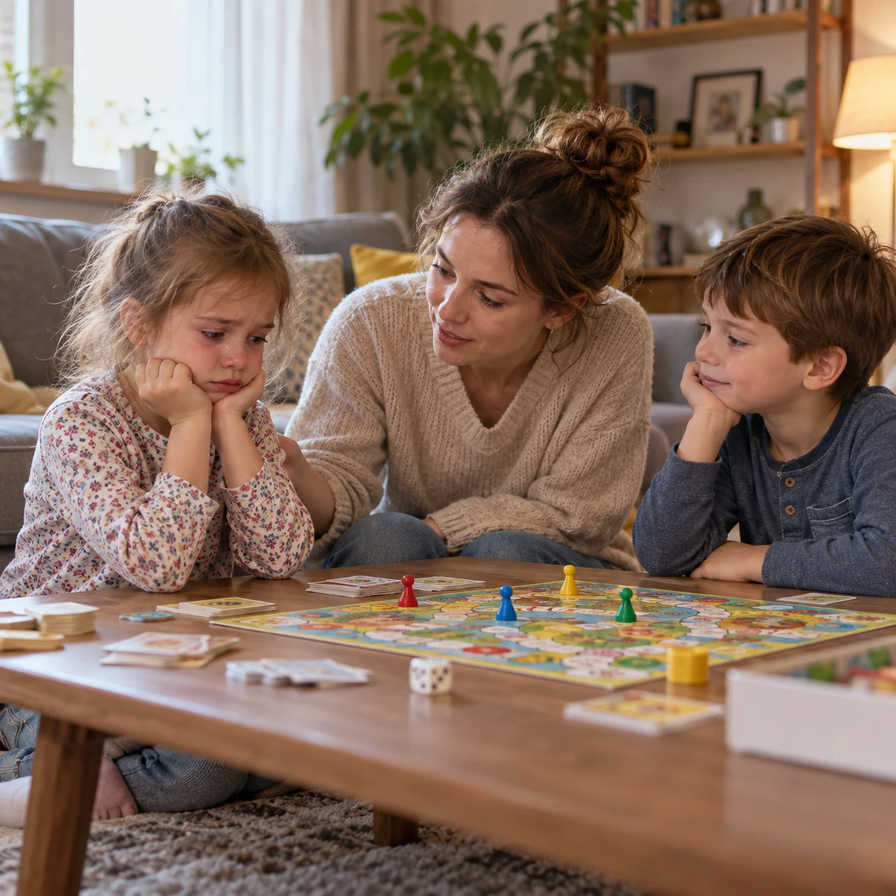 🎲 Ребёнок 4–6 лет не умеет проигрывать: как обойтись без слёз и истерик