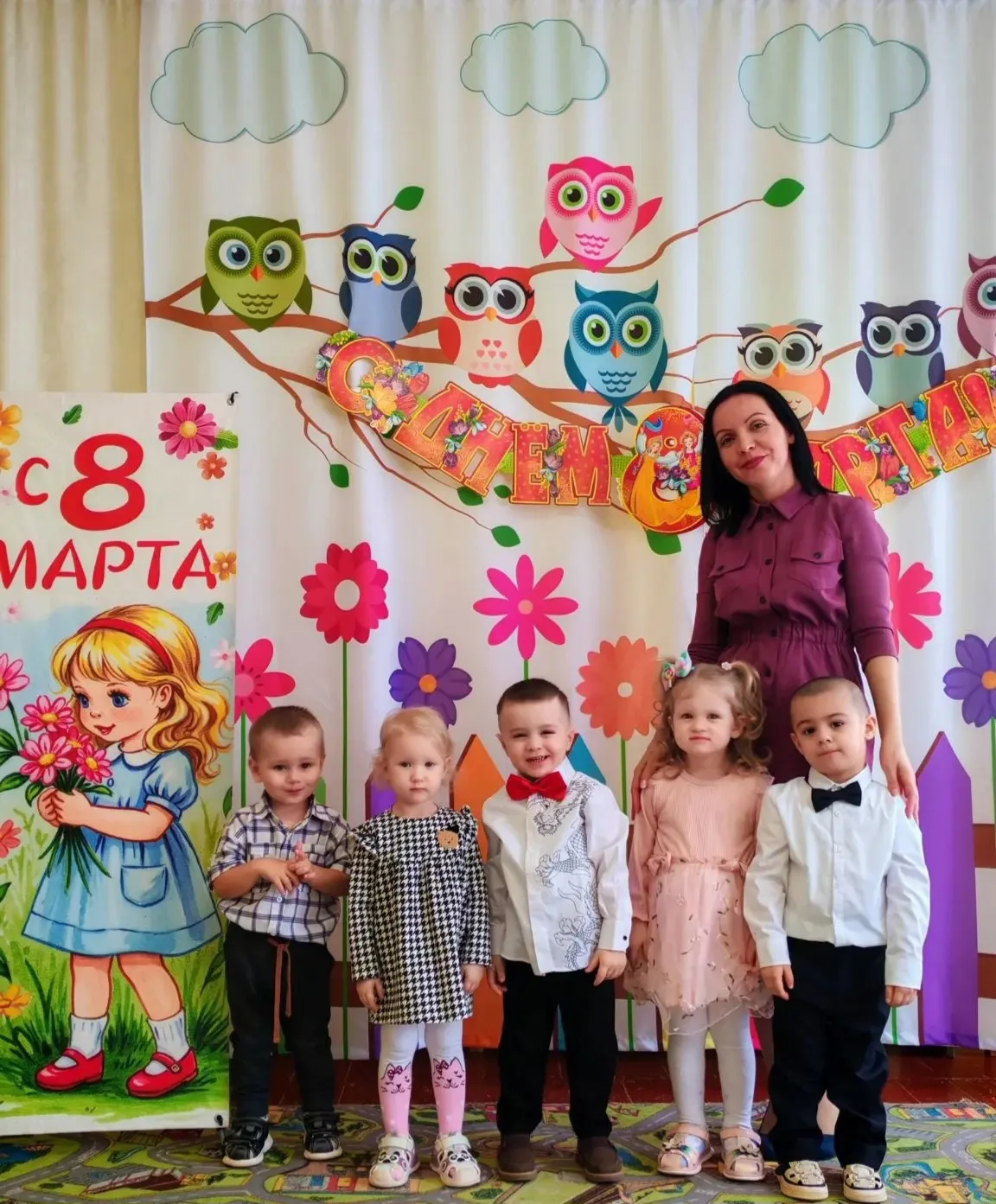 С праздником, дорогие наши любимые мамочки! Весенний праздник к самому красивому праздн...