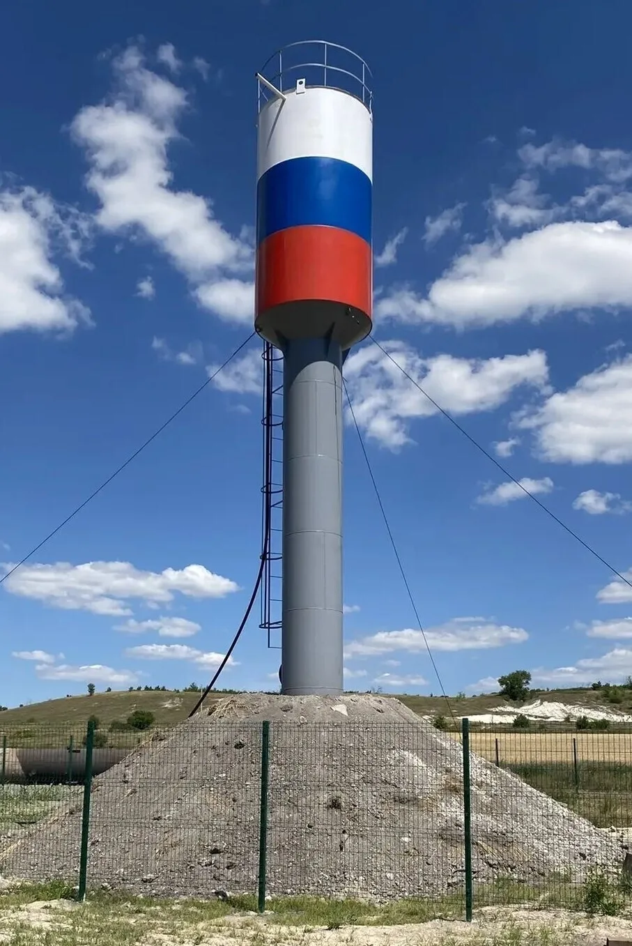 В Талах установили водонапорную башню💧
⁣
В селе Талы по инициативе жителей реализован проект по зам