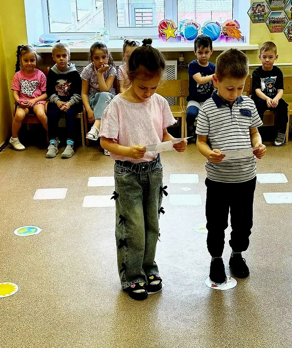 🌟 Ребята из старшей группы МБОУ ЦО_Притяжение стали настоящими космонавтами и отправились в увлекате