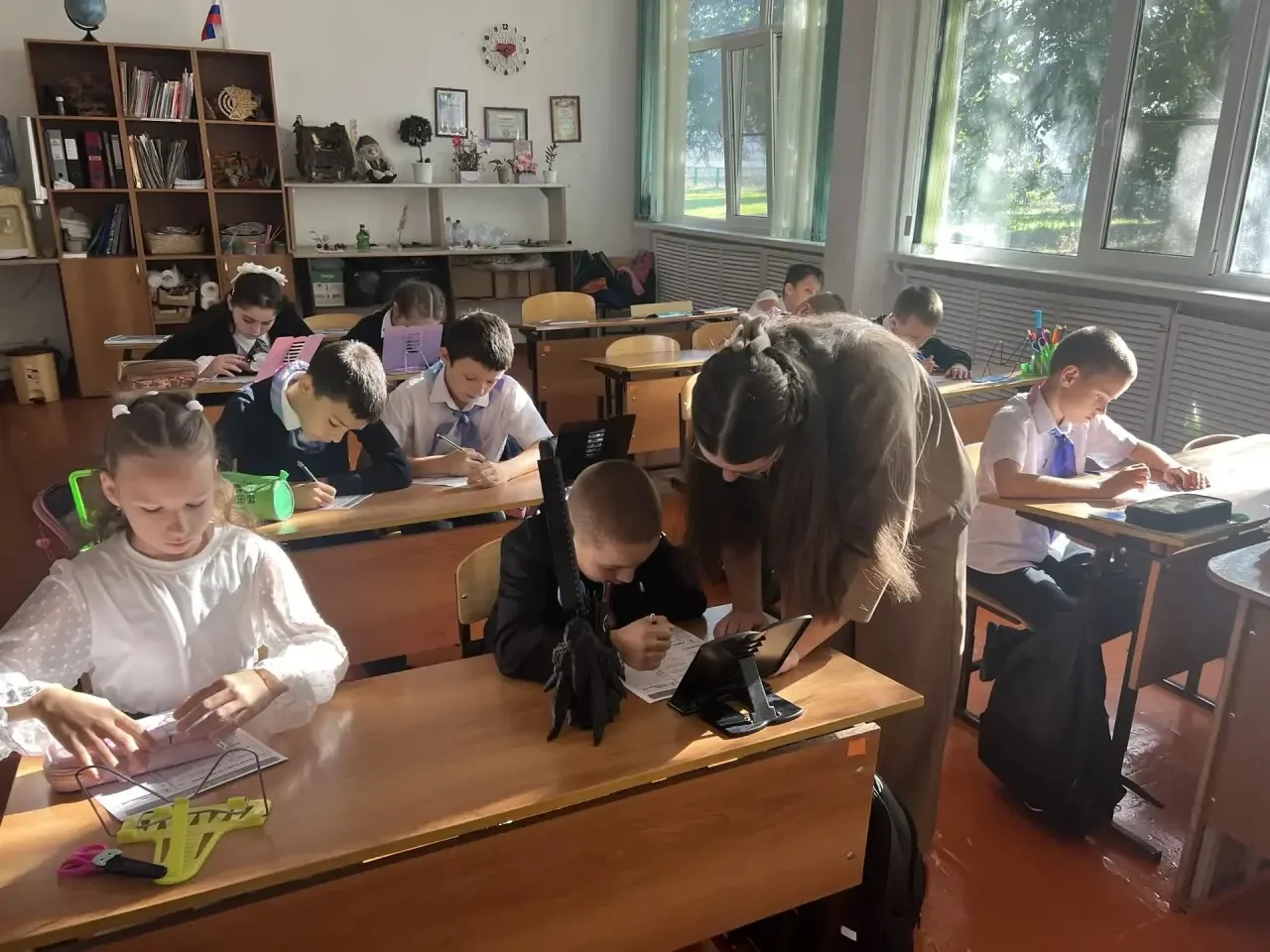 📚✨ Сегодня в нашей школе прошли «Разговоры о важном»!