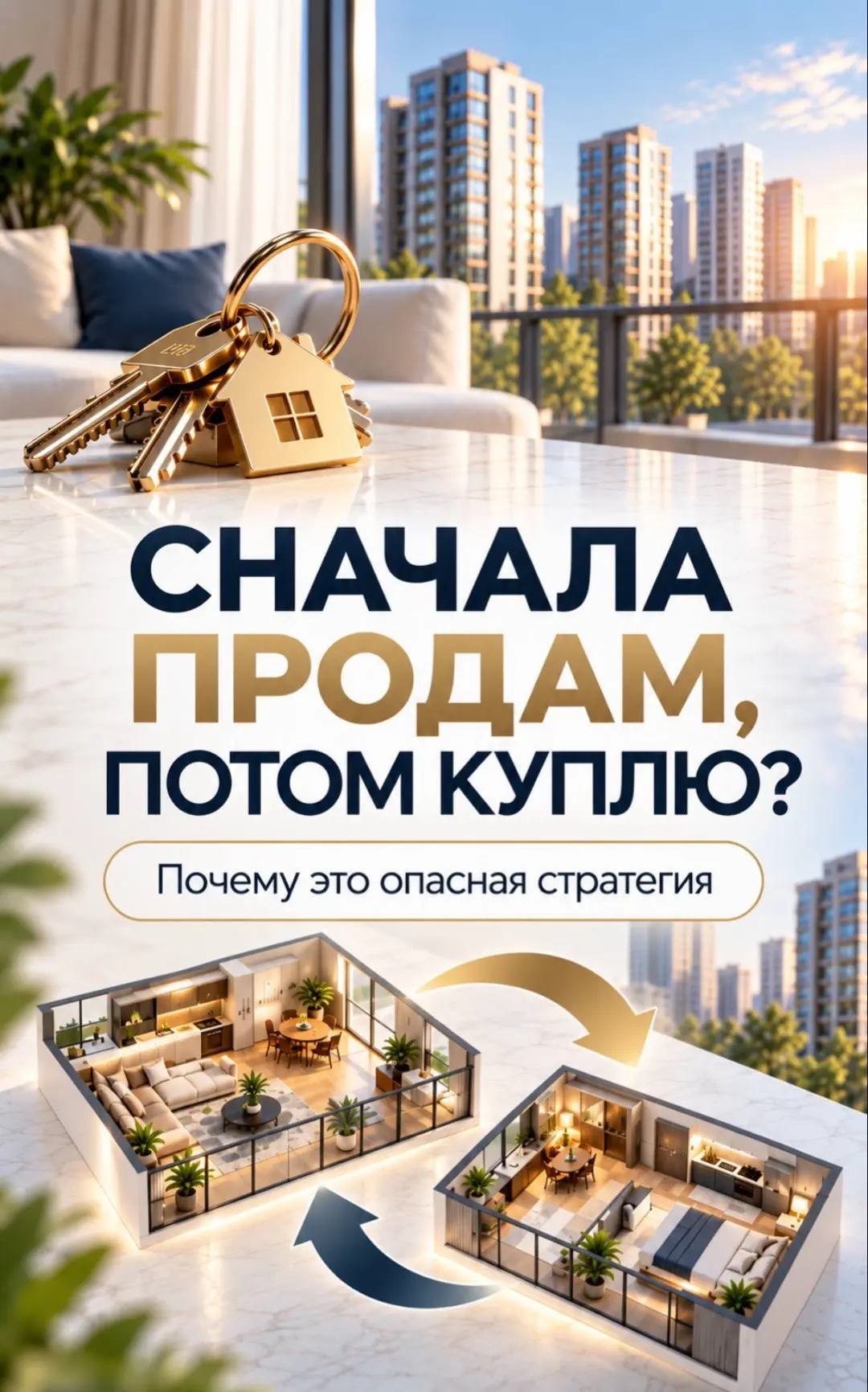 Переезд из одной квартиры в другую — это не две отдельные сделки. Это одна цепочка, где...