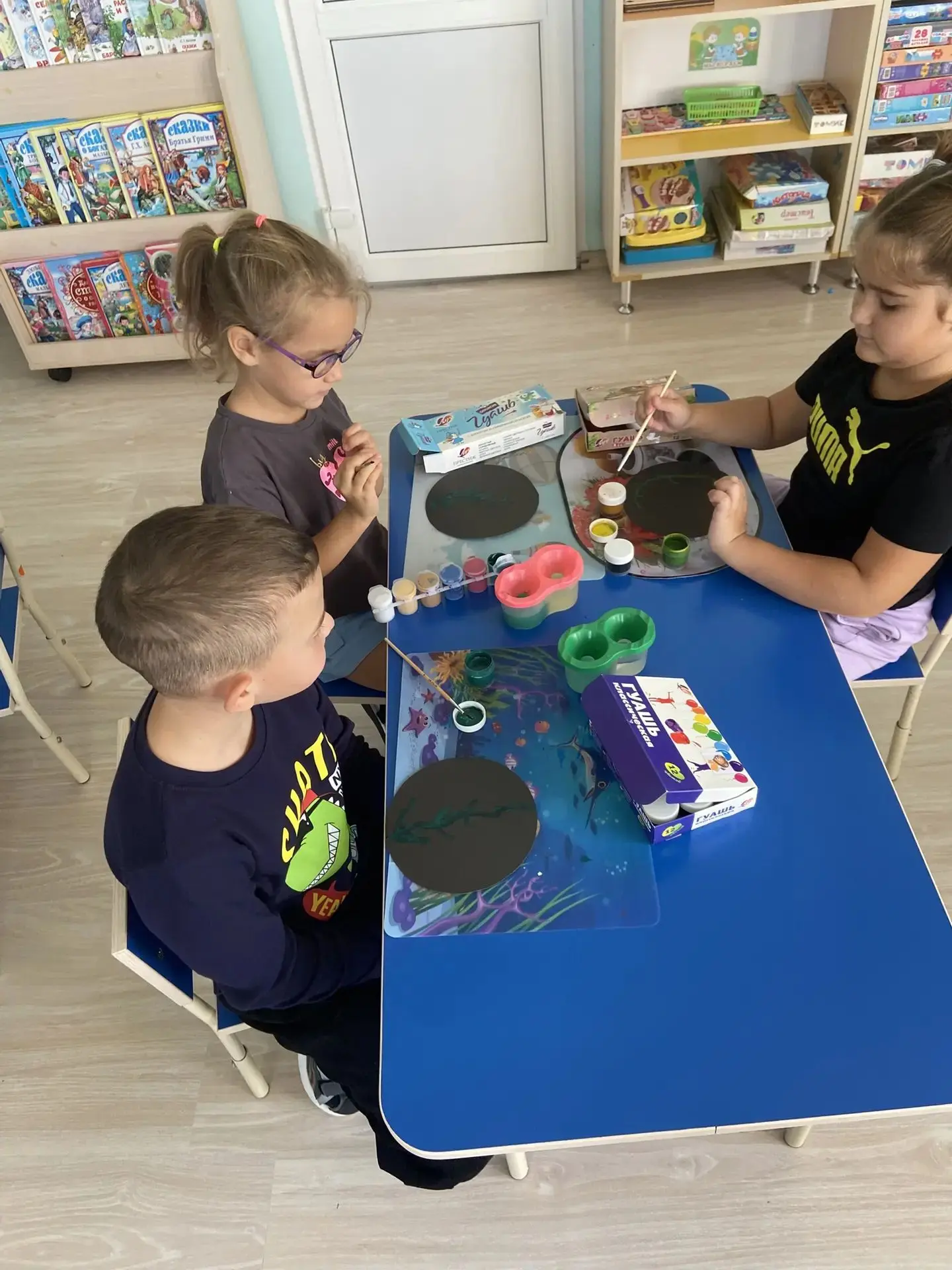 🎨 Волшебство Хохломы в руках малышей!