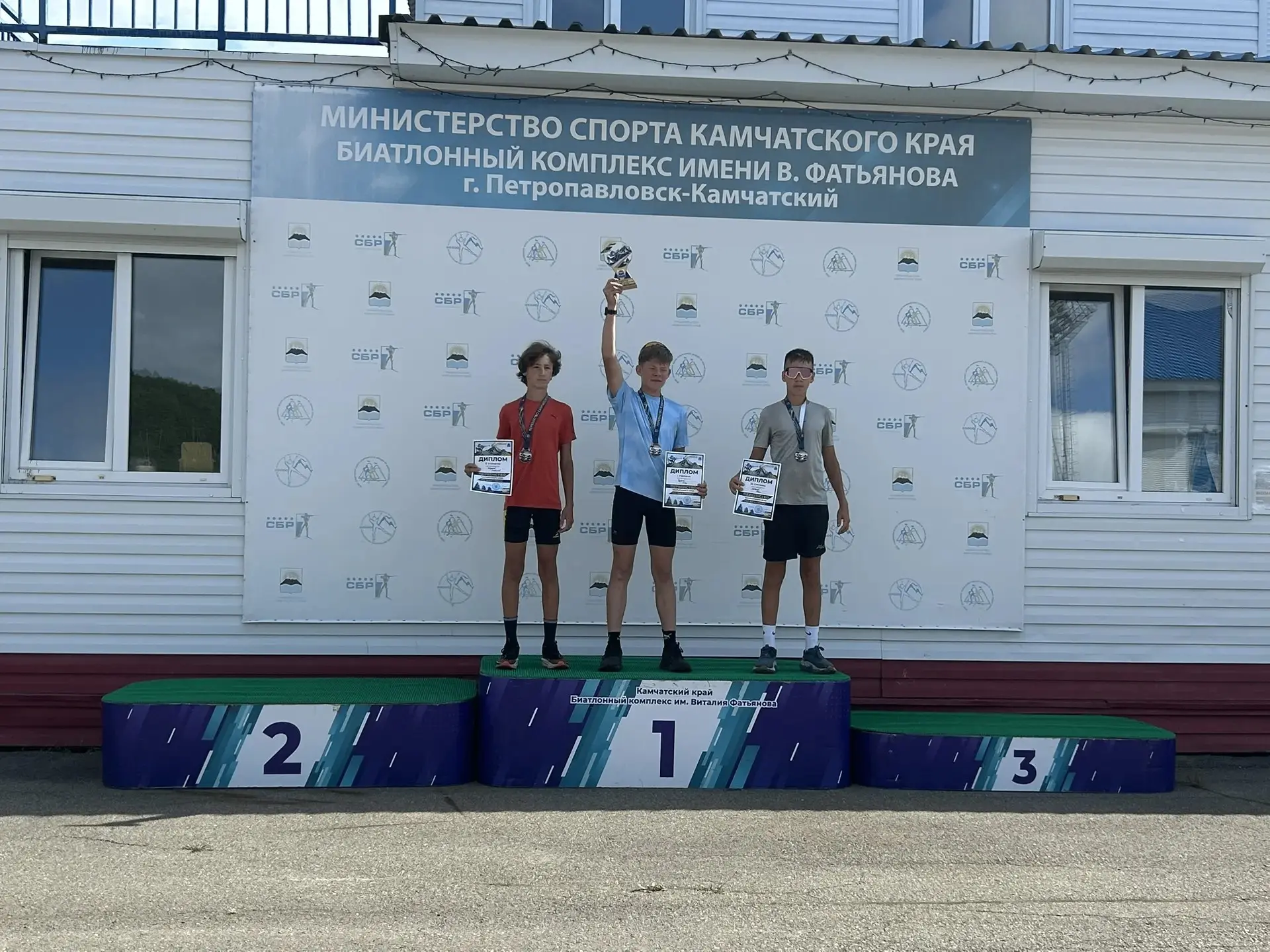 Мильковское отделение школы олимпийского резерва по зимним видам спорта Биатлонная семь...