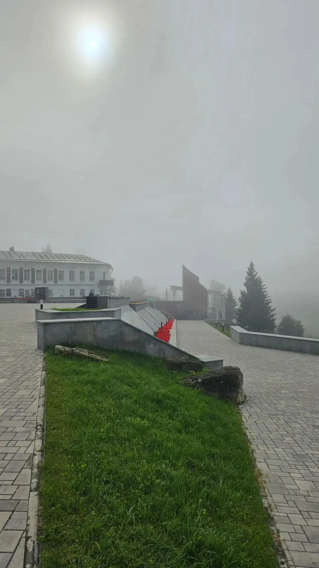 Туманное сегодняшнее утро 🌄