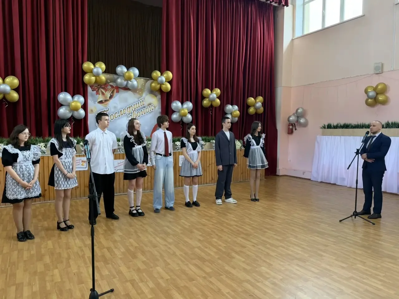 🔔 Последний звонок в МОУ «Глебовская СОШ»: миг, который останется в сердце навсегда 🔔  Сегодня в сте