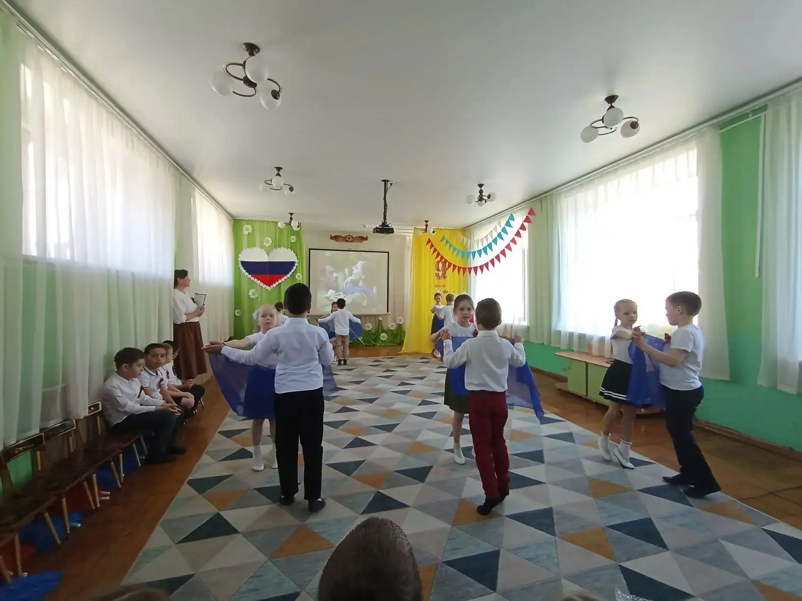 #ВРЕМЯДЕТСКОГОСАДА120 🇷🇺С Днём Великой Победы!🕊 🌹Сегодня в нашем детском саду прошло  мероприятие, п