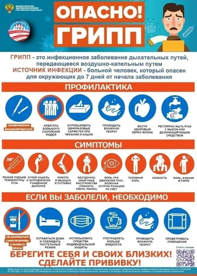 📣Начинается сезонный подъем заболеваемости ОРВИ и гриппом. Собрали для вас ответы на с...