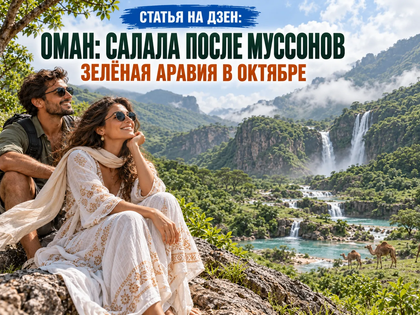 МЫ ВЫПУСТИЛИ СТАТЬЮ НА ДЗЕН! 👀ОМАН: САЛАЛА ПОСЛЕ МУССОНОВ — ЗЕЛЁНАЯ АРАВИЯ В ОКТЯБРЕ