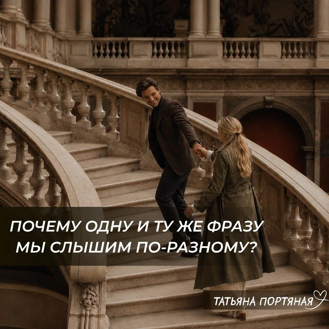 Одну и ту же его фразу в разные дни вы слышите по-разному.