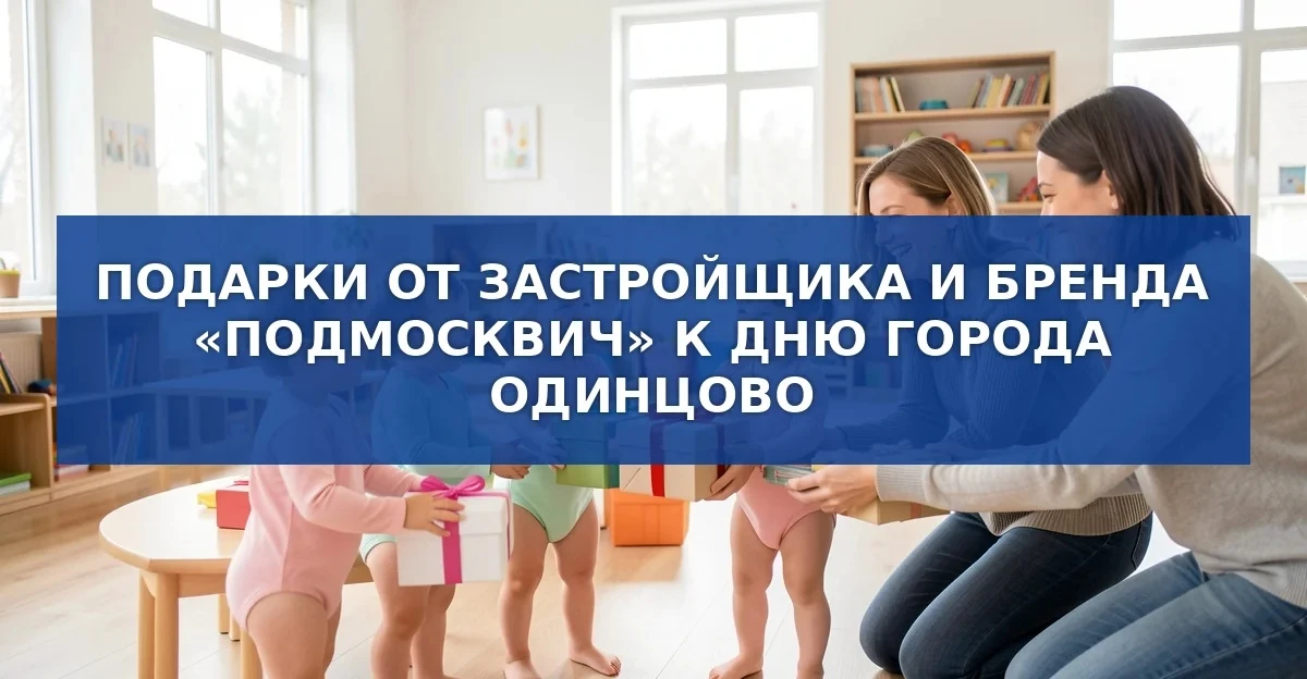 Самая милая партнерская акция к Дню города Одинцово