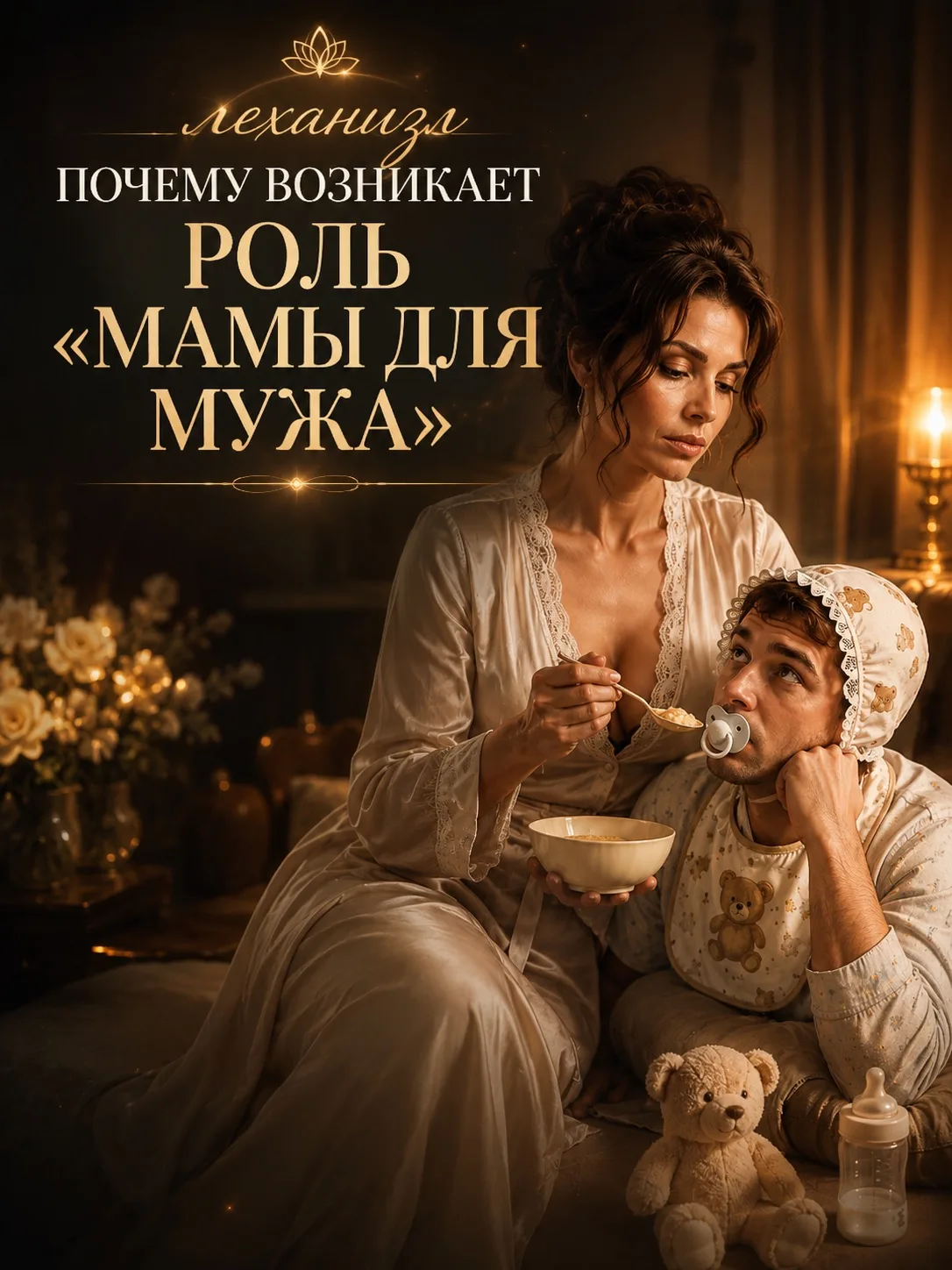 ⭕️ Механизм: почему возникает роль «мамы для мужчины»