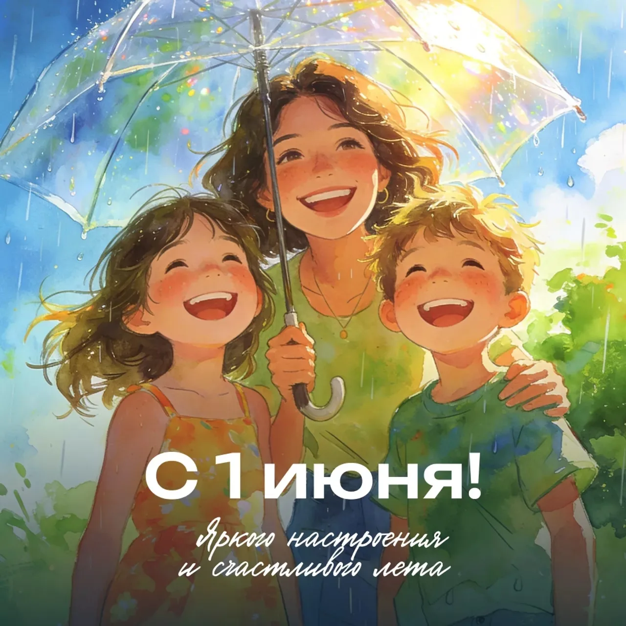 С днем защиты детей! С днем самого дорогого, что есть у каждого родителя. Пусть у наших...