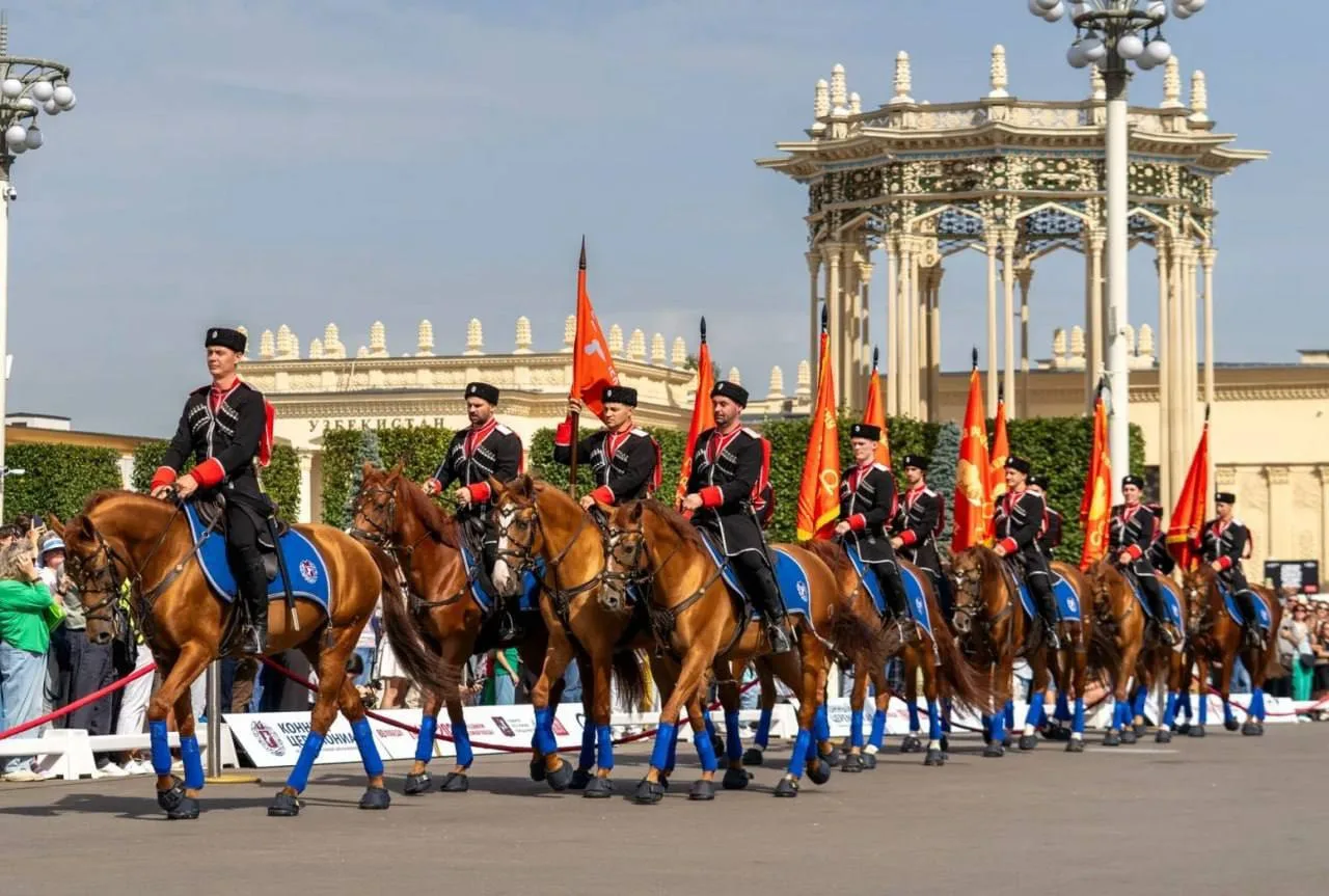 🐎Церемониал Кремлевской школы верховой езды на ВДНХ