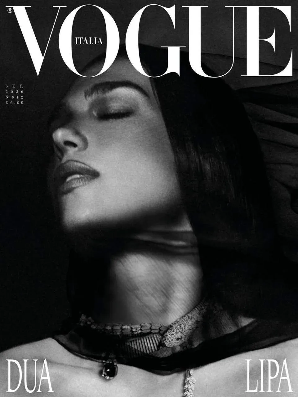 Прекрасная Дуа Липа с обложки нового Vogue ⚡️