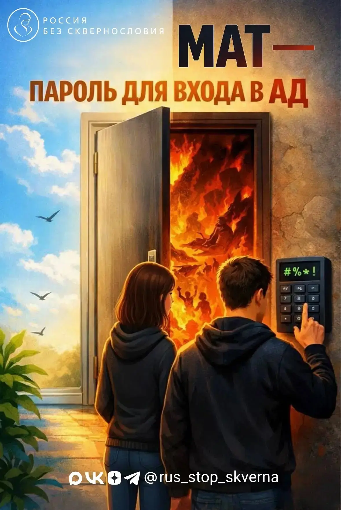 Когда война, разруха, стоны,