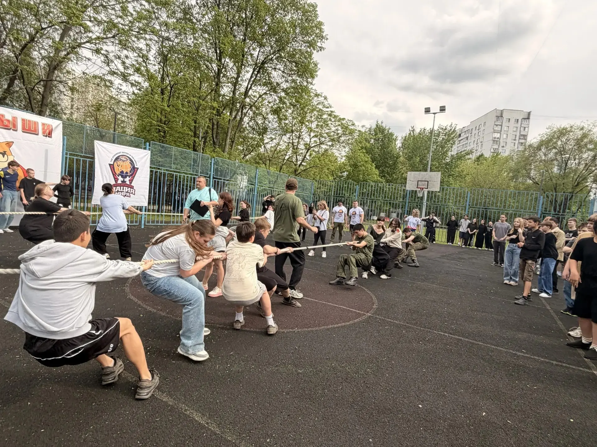 💪 «КВАНТ» закрывает сезон: канат, мас-рестлинг и крутые гости!  Сегодня на площадке Здания №2 (Паром