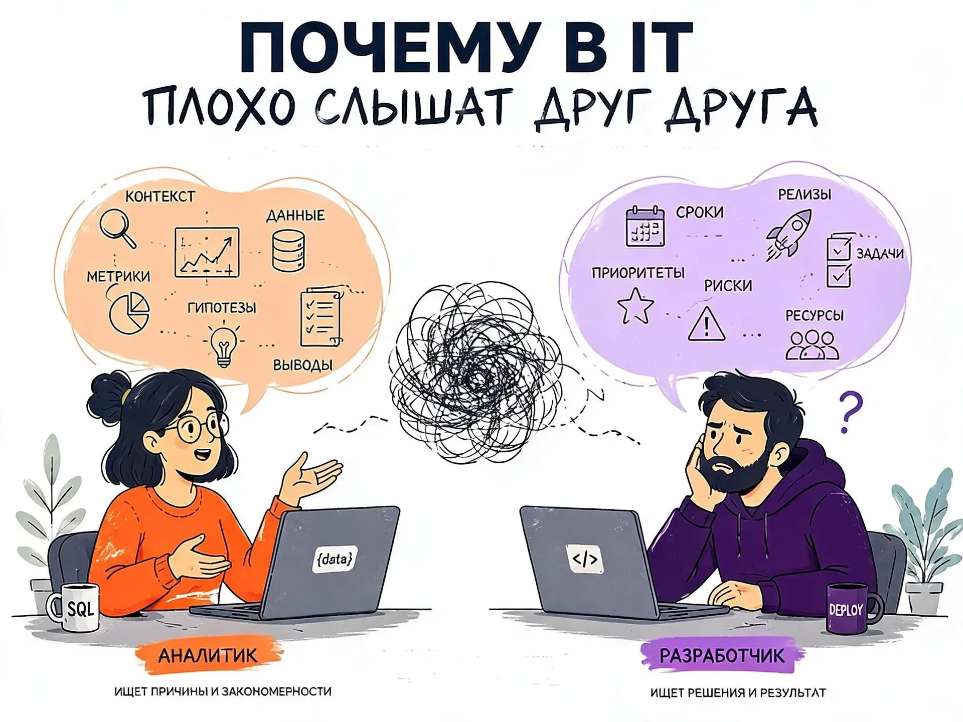 Почему в IT так плохо слышат друг друга?