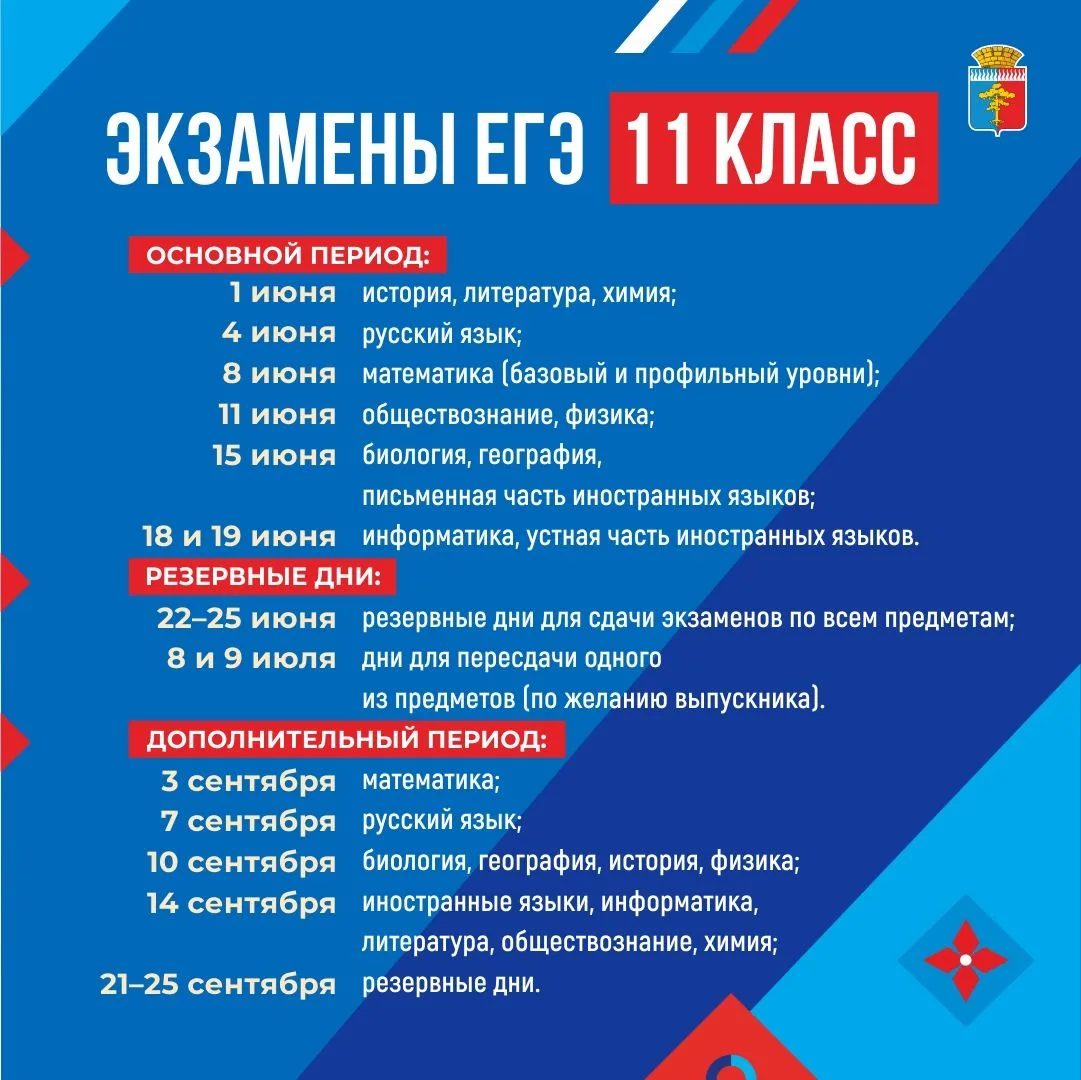 ❗️Для выпускников нашего города подошло время одного из самых ответственных и волнующих этапов – гос