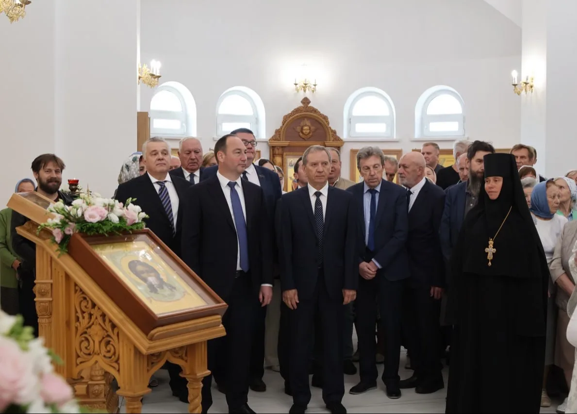 🕊️ В День города в Ступино освятили храм Всех святых