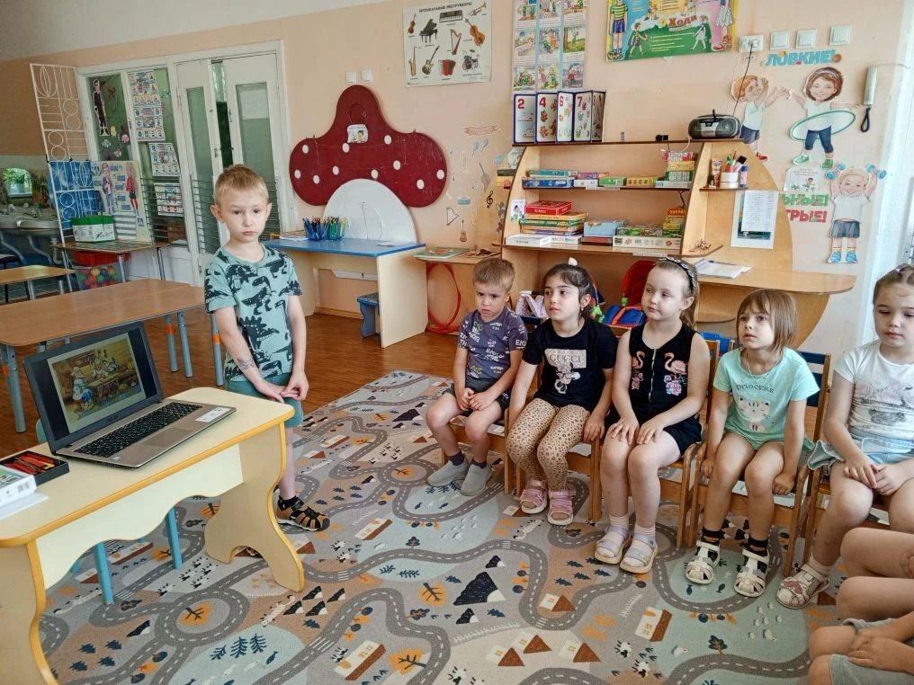 Дошкольное отделение: детский сад "Журавушка" ❤
Игра-викторина "Русские народные сказки в средней гр