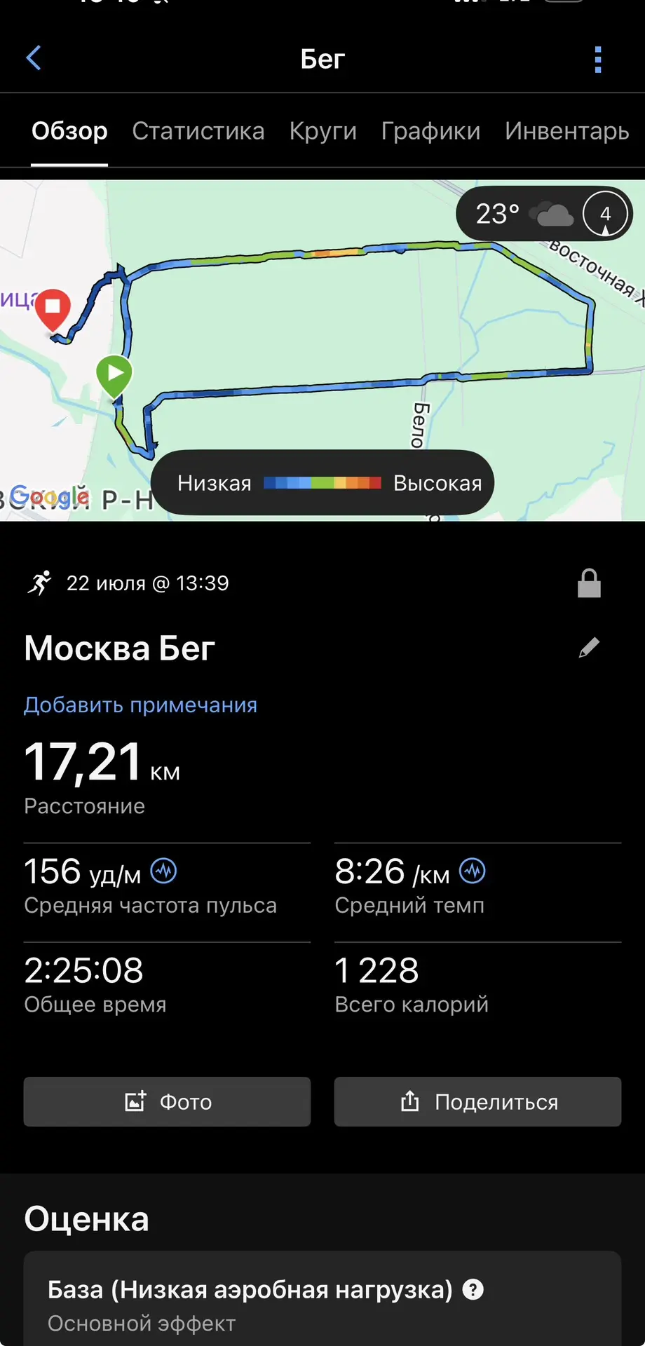 Начинаю интенсивную подготовку к Московскому Марафону (27 сентября)