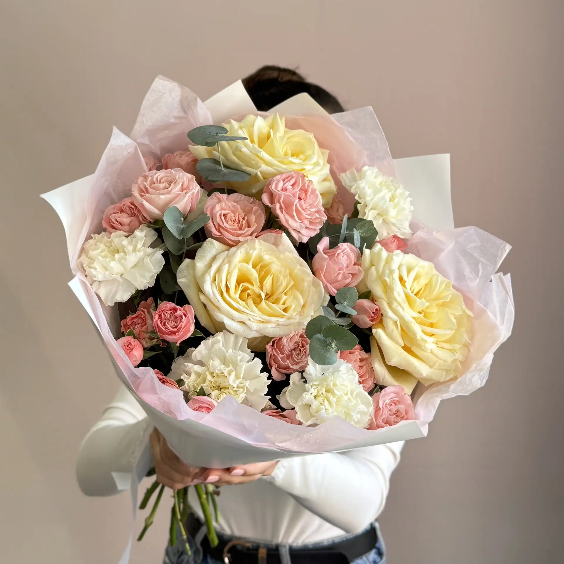 🌸Букеты только что собраны и готовы к доставке/самовывозу.