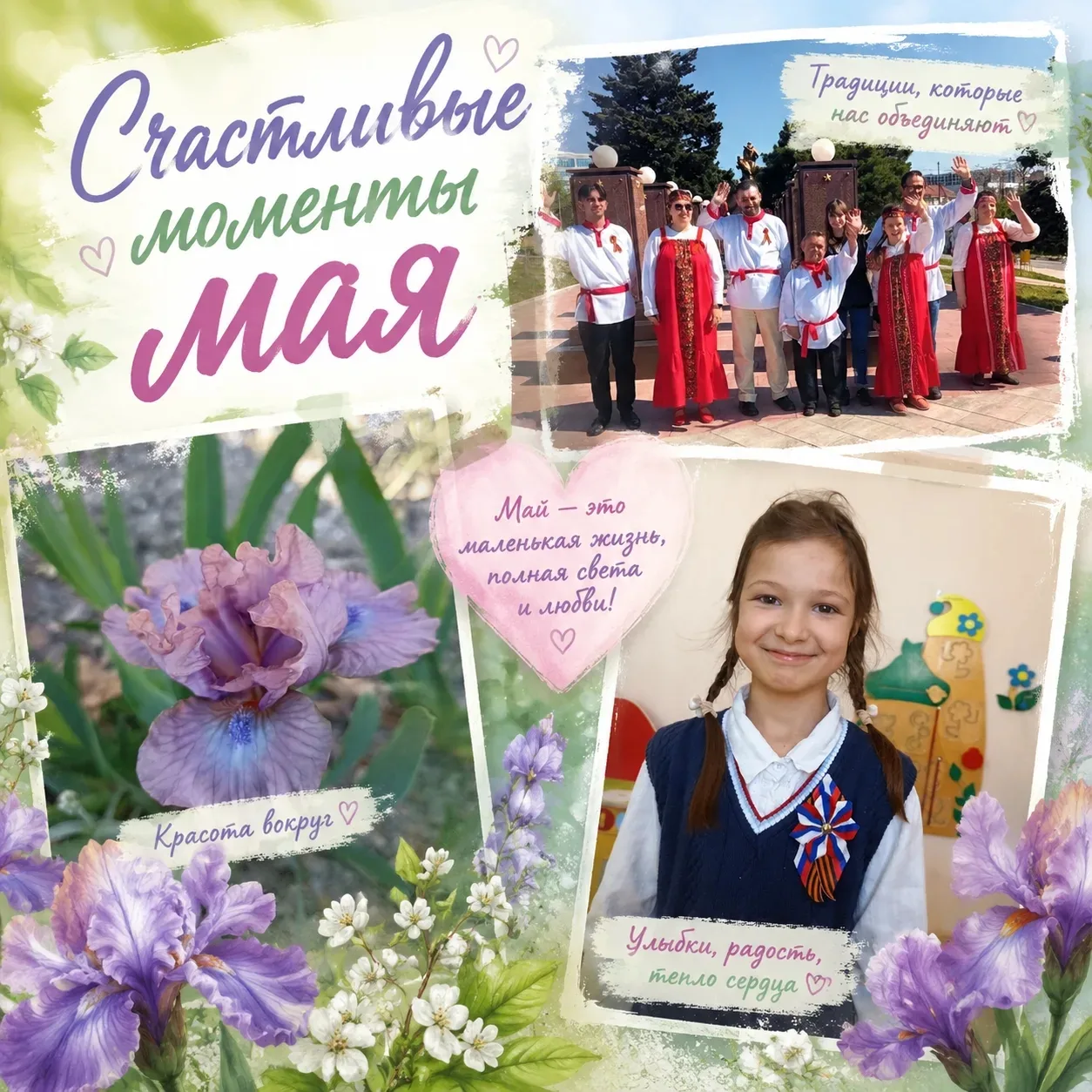 Май — время первых шагов босиком и самых сладких воспоминаний ☀️