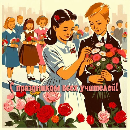 🎉 С Днём учителя, дорогие наши педагоги!
