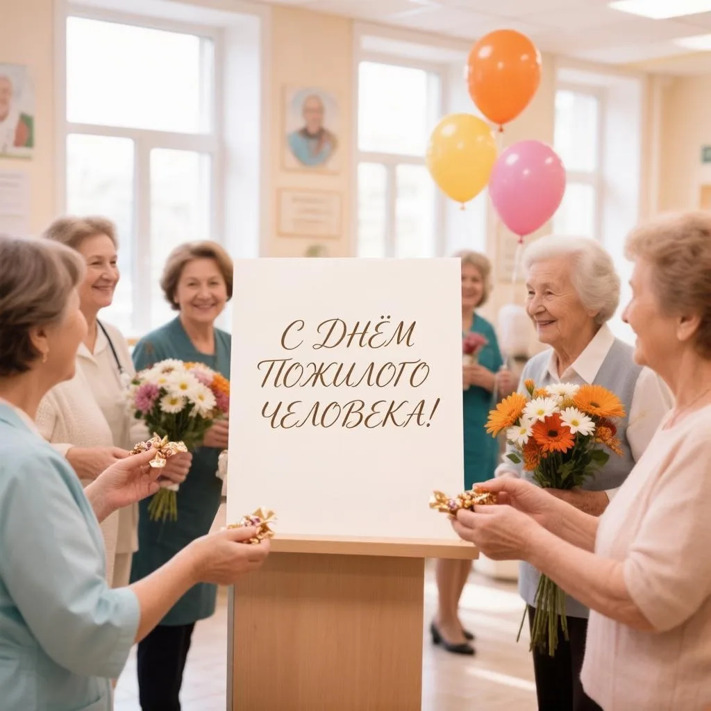 октября - Международный день пожилого человека!