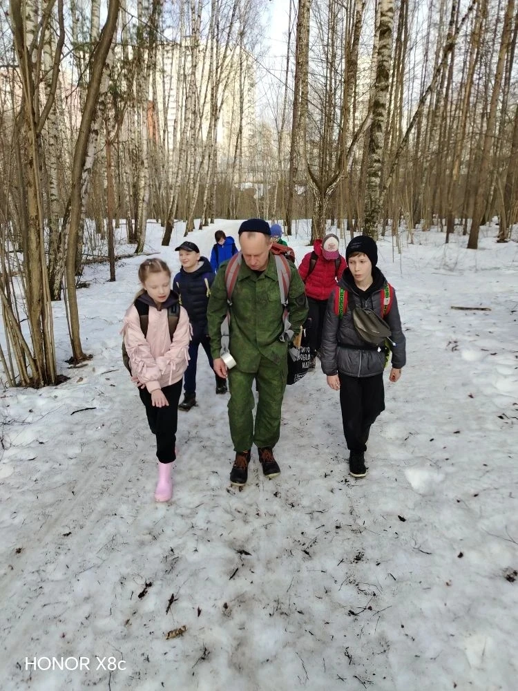 🏕 Турклуб продолжает приключения: весенняя прогулка в Крылатском  🌿В пятницу наши туристы отправилис