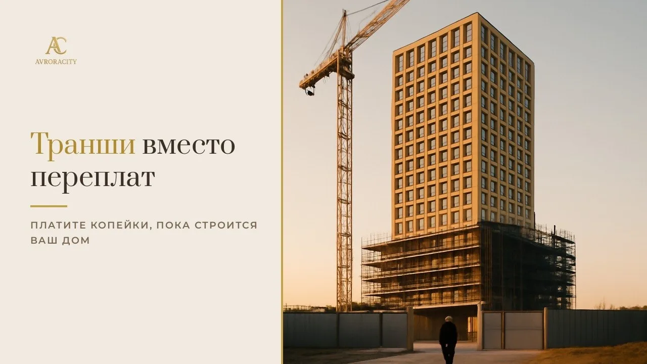 Платите за квартиру, пока дом строится — но не всю сумму сразу. В отдельных проектах ми...