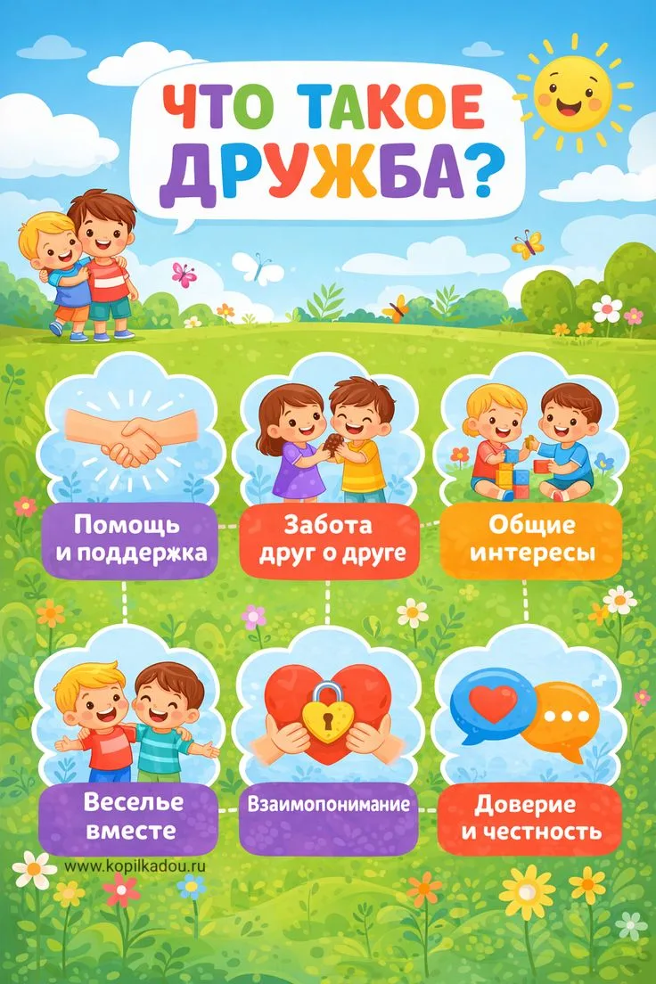 Сегодня, 9 июня, мы отмечаем замечательный праздник — Международный день друзей.