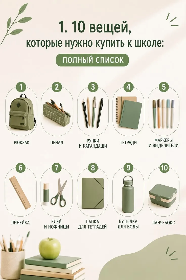 🍁 Уже завтра 1 сентября!