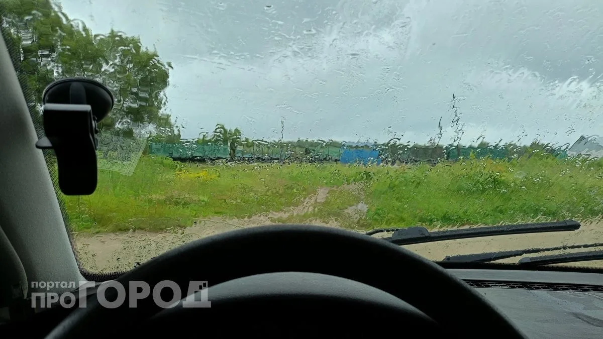 В Новочебоксарск и соседние районы сегодня идет непогода. МЧС предупреждает о грозах и ливнях, котор