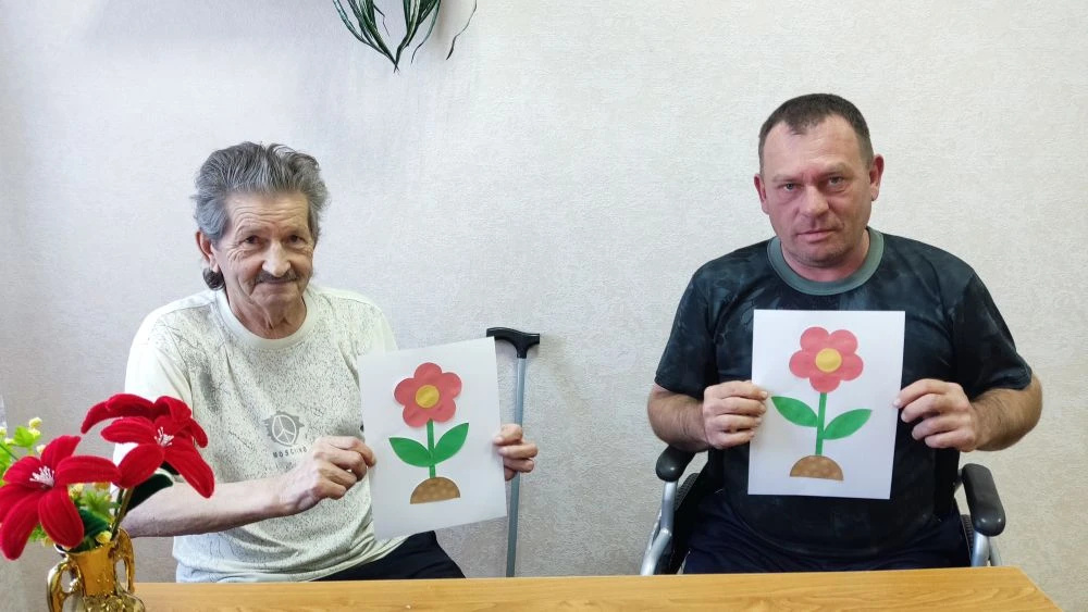 🌼10 июня для получателей социальных услуг Алексеевского дома-интерната состоялся творч...