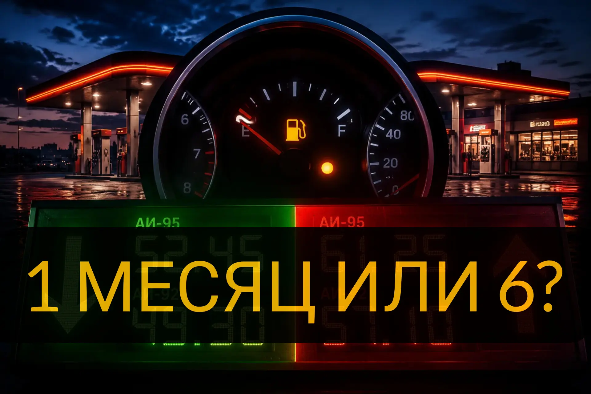 С бензином всё очень неоднозначно. Нас ждут два сценария развития событий: один решится...