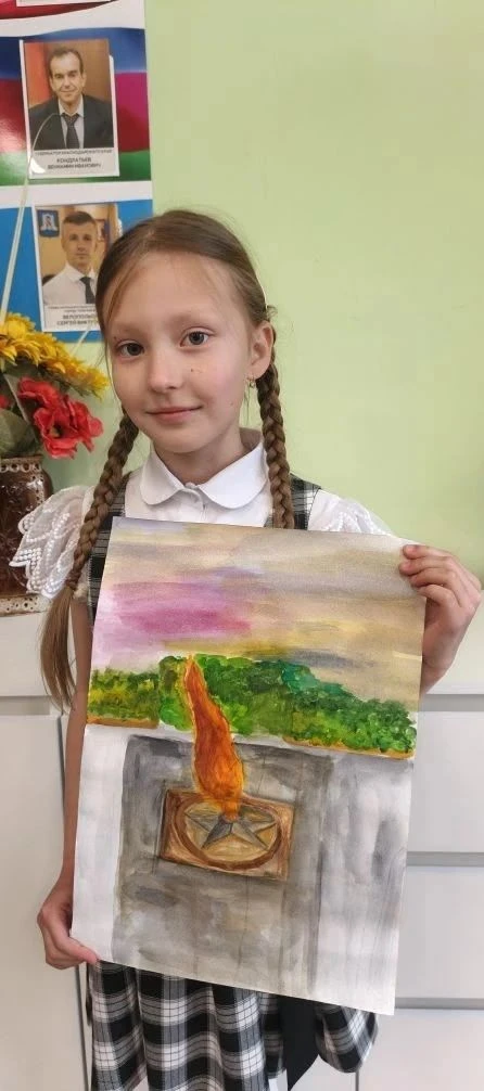 Конкурсы ко Дню Победы. Номинация: "Рисуем Победу". Участники: учащиеся школы. #ДеньПобеды#Плбеда81#