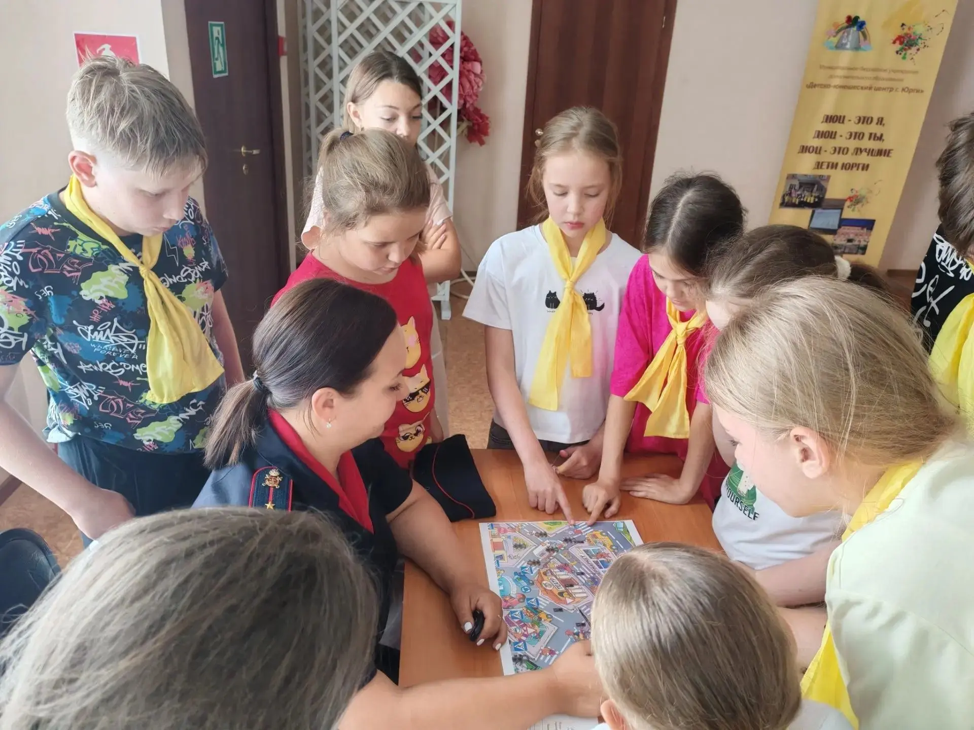 День безопасности дорожного движения прошел детском оздоровительном лагере "Дружба народов России" в