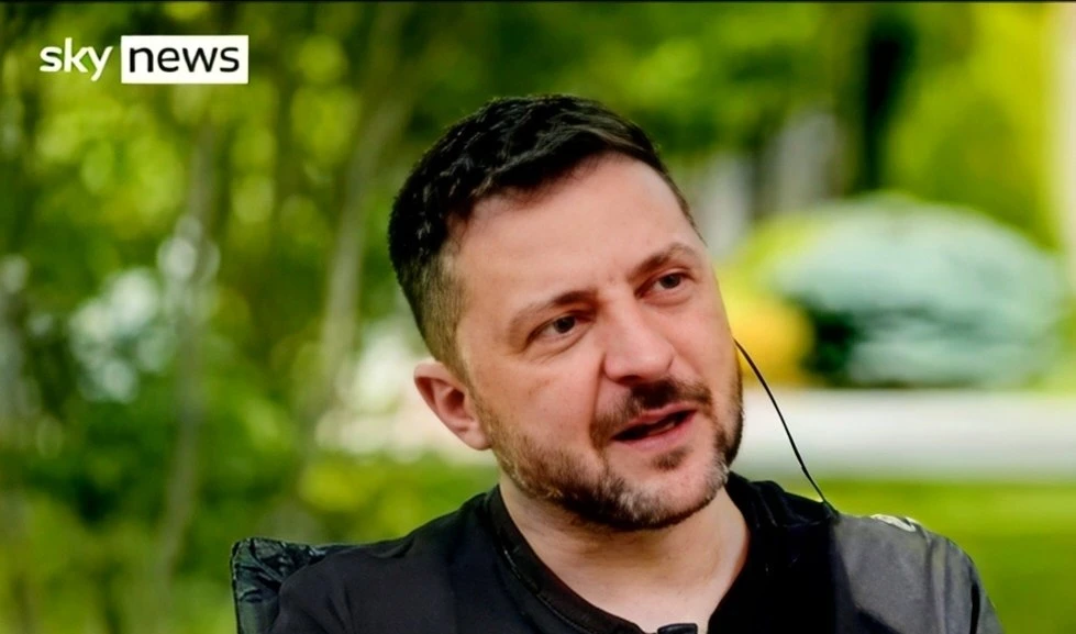 Зеленский дал большое интервью британскому телеканалу Sky News, вбросив несколько интересных сообщен